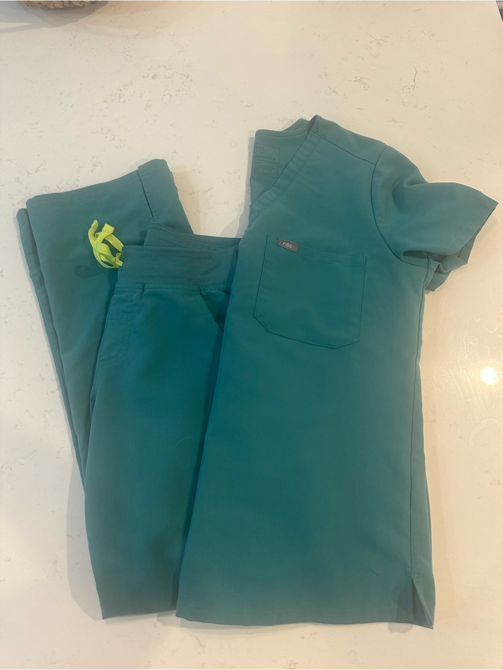 Figs scrubs set- Marine color